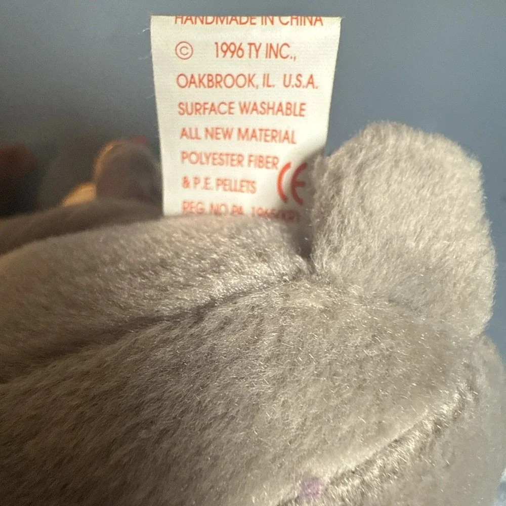 TY Original Beanie Babies Lot Of 5 Spike 94 Bongo 95 Stretch 97‎ Mel 96 Punch 96